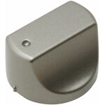 Bouton manette inox d'origine (c00298879) four, cuisinire ariston hotpoint, indesit, kitchenaid, vedette, ...