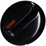 Bouton de commande noir (ms - 0a11418) robot m�nager tefal moulinex