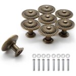 Boutons et poign�es de meubles, 8 pi�ces boutons de meubles, avec vis poign�e de tirage d'armoire � tiroirs, ...