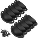 Boutons de porte lot de 10 poign�es boutons de meuble vintage boutons de tiroir metal coquille et bouton ...