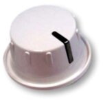 Bouton programmateur blanc pour lave - vaisselle fagor
