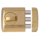 Bouton de serrure en applique lat - 75 mm