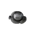 Bouton stop noir grille pain