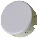 Bouton de thermostat d'origine (00169314) r�frig�rateur, cong�lateur bosch brandt, constructa, de dietrich, ...