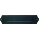 Entre de bote  lettre 1800 bouvet 260 x 60 mm - ouverture 170 x 25 mm - fer cment noir - 20083