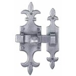 Bouvet - targette � p�ne plat rustique 679 epoxy gris t33c6r