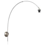 Bow - applique murale arquée - 1 lumière - h 800 mm - acier - moderne - éclairage intérieur - salon i ... Bow - applique murale arquée - 1 lumière - h 800 mm - acier - moderne - éclairage intérieur - salon i ...