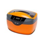 Bpac - nettoyeur ultrasons orange 2, 5 l - bac � ultrason 120 w