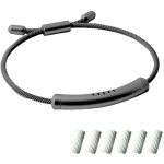 Bracelet anti - moustiques r�glable avec 6 recharges - huiles essentielles pour enfants et adultes - ...