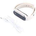 Bracelet anti - moustiques usb rechargeable 5v 1a 90mah, podom�tre, capteur de temp�rature, ultrason, ...