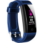 Bracelet connect� w6 - moniteur de fr�quence cardiaque intelligent, compteur de pas et montre de sport ...
