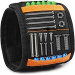 Bracelet magnetique homme bricolage r�glable super puissants bracelet pour vis de retenue, ciseaux, petit ...