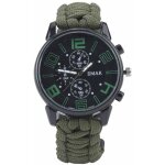 Bracelet de survie multifonction 6 en 1 en paracord �tanche pour camping et randonn�e