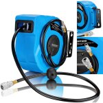 No brand - dvidoir enrouleur de tuyau  air comprim 10m - raccord rapide 1 / 4'