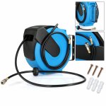 No brand - d�vidoir enrouleur tuyau air comprim� arrosage 20m raccord rapide 1 / 4' jardin