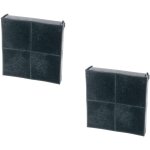 Filtre � charbon (2pcs) d'origine brandt 92x3647