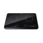Brandt - ti2fsoft table de cuisson posable 2 foyers a induction noir
