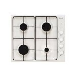Brandt table de cuisson gaz email 58cm 4 bruleurs grilles emaillées blanc Brandt table de cuisson gaz email 58cm 4 bruleurs grilles emaillées blanc