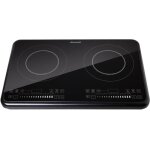 Brandt - ti2fsoft table de cuisson posable 2 foyers a induction noir