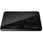 Brandt - ti2fsoft table de cuisson posable 2 foyers a induction noir