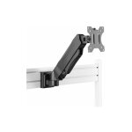 Kimex - bras moniteur pc 13'' - 27'' pour rail de fixation slatwall