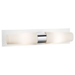 Brastad - applique de salle de bain � 2 ampoules chrome ip44, e14 - markslojd