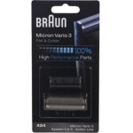 Braun - 65424781 - combi - pack 424 - recharge grille + couteaux pour rasoirs