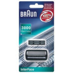 Braun - 81253286 - combi - pack 3000 - recharge grille + couteaux pour rasoirs interface