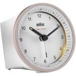 Braun - bc07 r�veil analogique rose, white