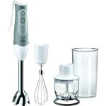 Mixeur plongeant braun mq 525 blanc, gris