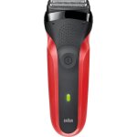 Braun series 3 300s 81569932 rasoir à grilles rouge, noir Braun series 3 300s 81569932 rasoir à grilles rouge, noir