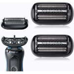 Braun t�te de rasoir electrique a barbe homme series 5 53b originale noire, remplacement de la grille ...