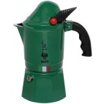 Bialetti - moka express alpina, cafetire espresso italienne, aluminium, 3 tasses