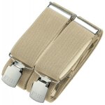 Bretelles beige