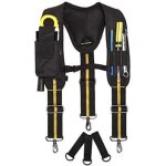 Bretelles de travail porte - outils rembourr�s bretelles avec pochette � t�l�phone portable manches bretelles ...