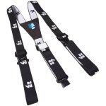 Bretelles de travail bretelles - taille tu - noir - r�sistant et confortable - d - work