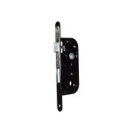 Bricard - serrure � encastrer, � cylindre, axe 40 mm, noir
