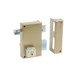 Bricard - serrure monopoint en applique alpha cylindre rond vertical tirage droite 450110