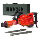 Brick - marteau piqueur 1700w - 60 joules - 1900 coups / minute - avec coffret mtal