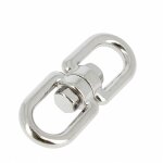 Bricovis - emerillon a anneaux 19 inox a4