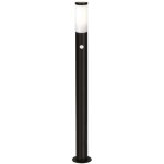 Dody lampadaire extrieur dtecteur de mouvement noir 1x a60, e27, 20w, adapt aux lampes normales (non ...