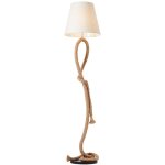 Brilliant - lampadaire sailor, �clairage int�rieur naturel / blanc 1 flamme, lampeadaires, d�coratif ...