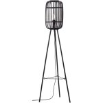 Brilliant - lampadaire woodrow, trois pieds bois fonc / noir clairage d'intrieur, lampeadaires, trpied ...