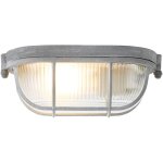 Brilliant - lampe bobbi applique murale et plafonnier 21cm bton gris 1x a60, e27, 40w, adapt aux lampes ...