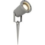 Lampe janko led piquet de sol extrieur 32cm gris 1x led - par51, gu10, lampe  rflecteur led 3w incluse, ...