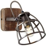 Brilliant - lampe matrix spot mural acier noir 1x d45, e14, 40w, adapté aux lampes à suspension non incluses ... Brilliant - lampe matrix spot mural acier noir 1x d45, e14, 40w, adapté aux lampes à suspension non incluses ...
