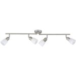 Brilliant lampe sofia spot tube 4flg fer / chrome / blanc 4x d45, e14, 40w, adapté aux lampes à suspension ... Brilliant lampe sofia spot tube 4flg fer / chrome / blanc 4x d45, e14, 40w, adapté aux lampes à suspension ...