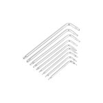Brilliant tools - bt044009 jeu de clés mâles coudées t 10, t 15, t 20, t 25, t 27, t 30, t 40, t 45, ... Brilliant tools - bt044009 jeu de clés mâles coudées t 10, t 15, t 20, t 25, t 27, t 30, t 40, t 45, ...