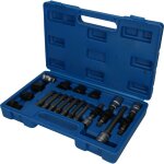 Brilliant tools - jeu de de douilles et cliquets pour alternateurs, 18 pcs