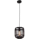 Woodrow suspension 1 flamme 21cm bois foncé / noir luminaires d'intérieur, suspensions 1x a60, e27, 60w, ... Woodrow suspension 1 flamme 21cm bois foncé / noir luminaires d'intérieur, suspensions 1x a60, e27, 60w, ...